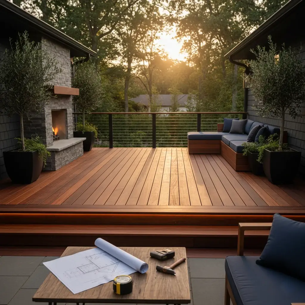 Exterior Decking & Finish Work