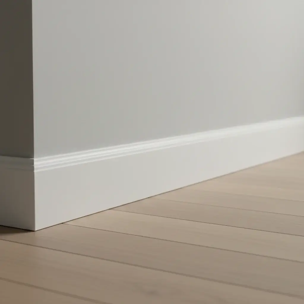 Modern Baseboard Trim Installation